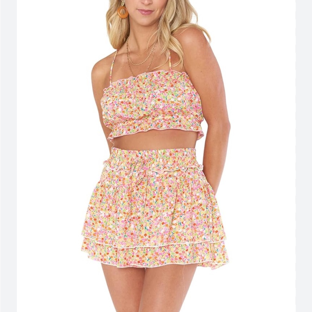 Show Me Your MuMu Floral Skirt - Multicolor